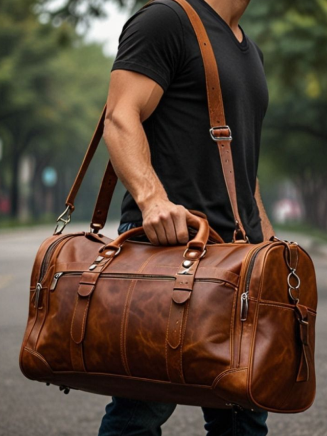 Leather Travel Bag for Variety of Design Choices