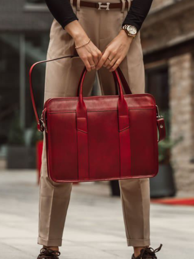 leather laptop bags